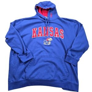 Kansas Jayhawks Sweatshirt Hoodie Mens 3XL NCAA Basketball Stadium Athletics